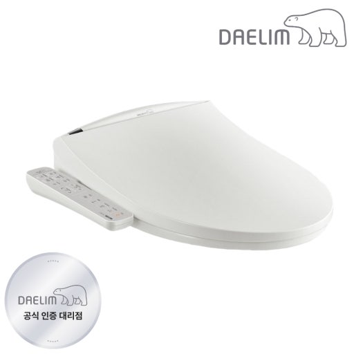 대림바스 8등급 방수비데 자동살균 커브드스텐노즐 LED무드등 순간온수 직수타입 초슬림형 DST2200 이미지